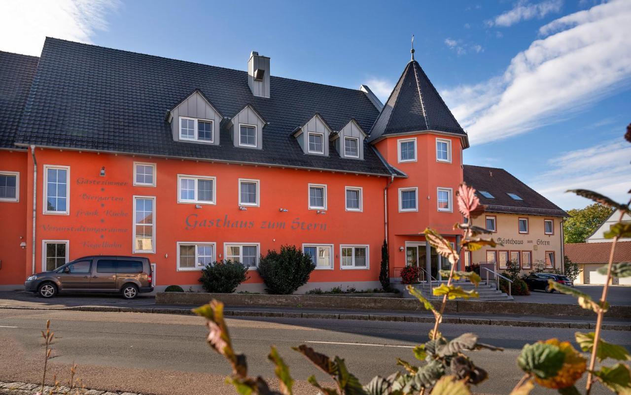 Gasthaus Zum Stern Gollhofen Kültér fotó
