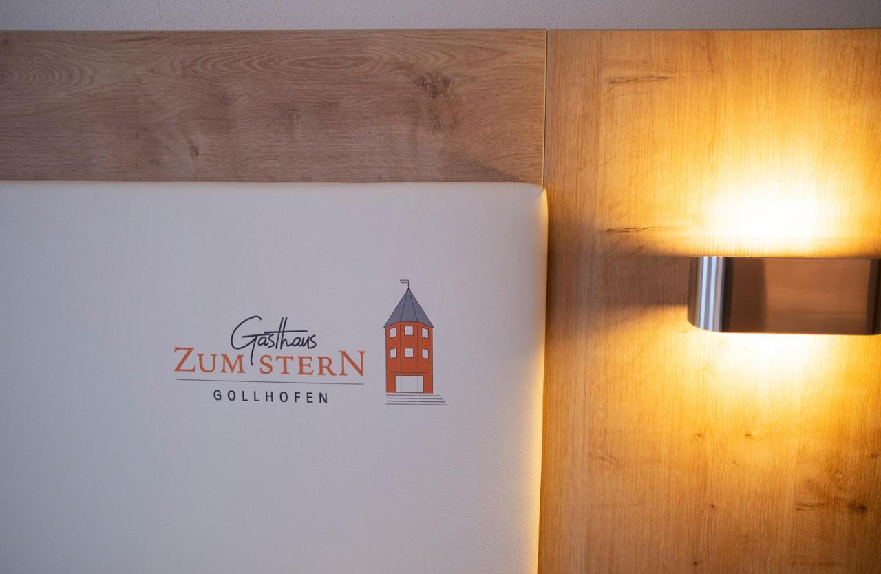 Gasthaus Zum Stern Gollhofen Kültér fotó